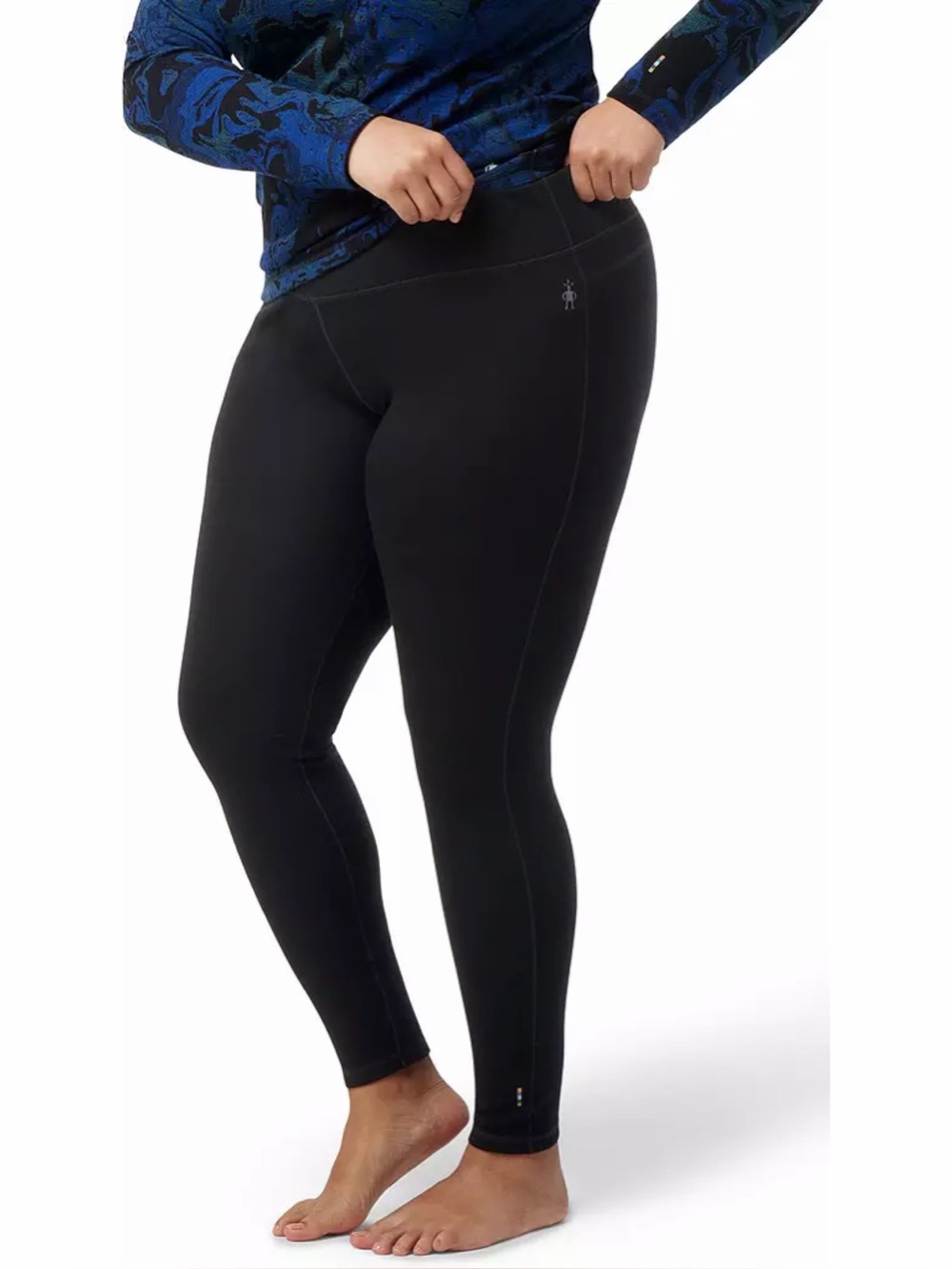 Smartwool Black Classic Thermal Merino 250 Baselayer Leggings Women’s L